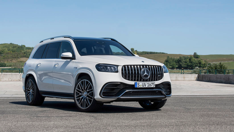 Illustration for article titled The 2021 Mercedes-AMG GLS 63 Is A 603 Horsepow—Oh My God, Look At Those Wheels
